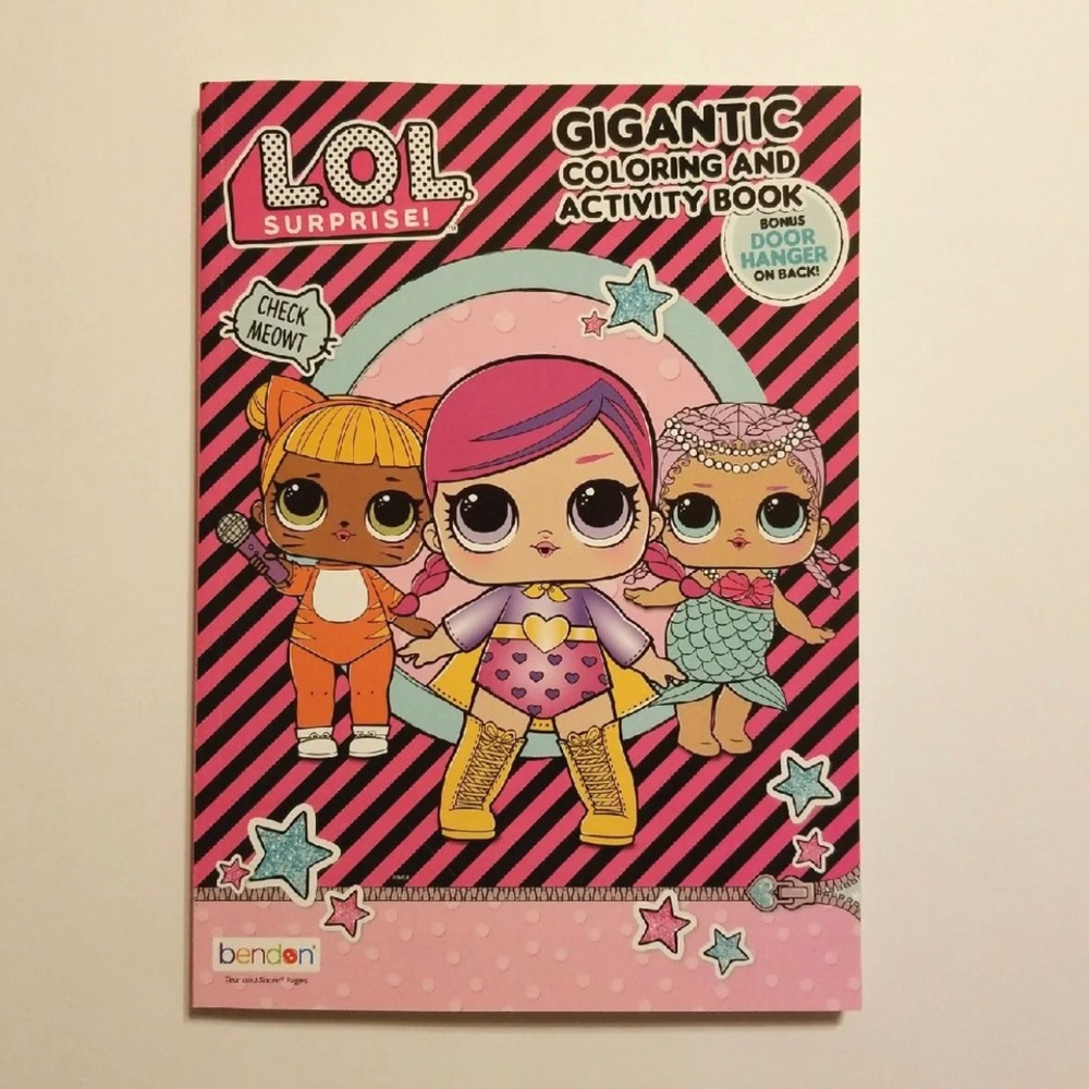 LOL SURPRISE DOLLS 96 PAGE COLORING BOOK